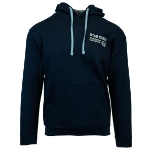 Navy Utah State U-State Sweatshirt Hoodie